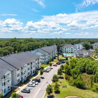drone property shot